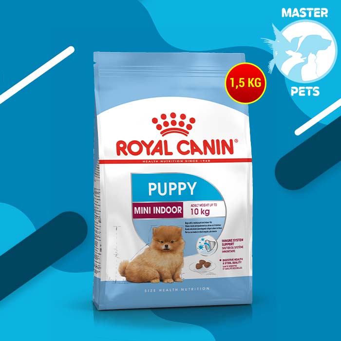 Royal Canin Mini Indoor Puppy Dry Makanan Anak Anjing 1.5 kg