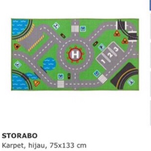 Storabo karpet anak ikea