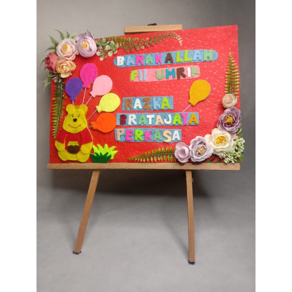 Papan Bunga Mini | karangan bunga mini | papan bunga wisuda termurah