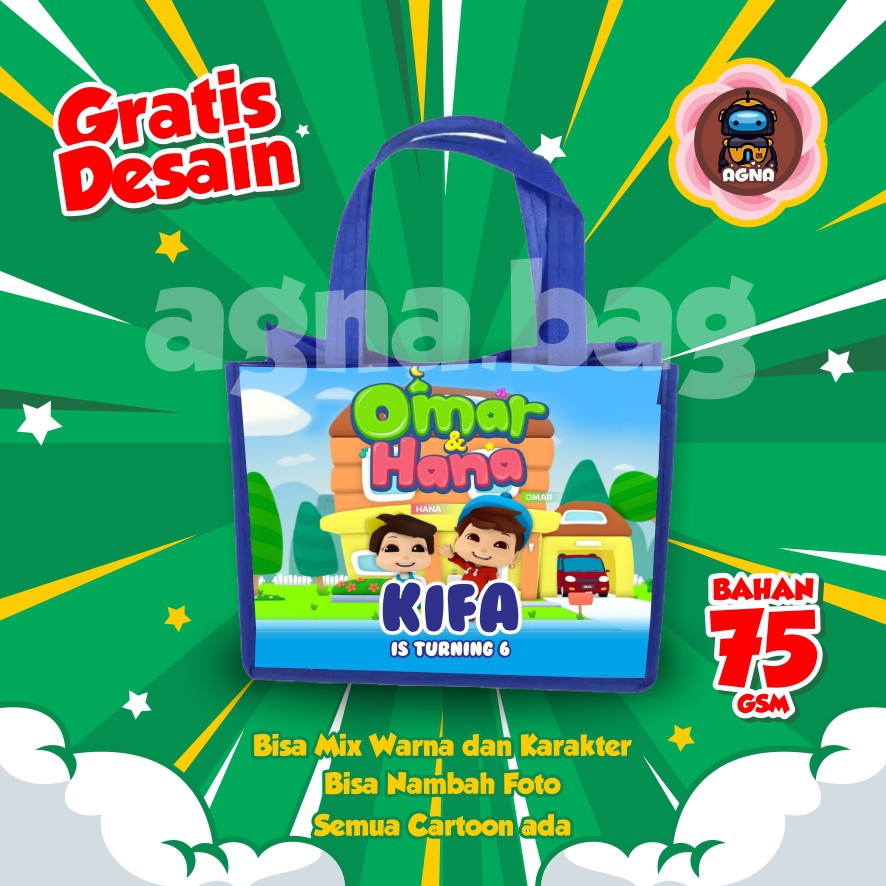 

GOODIE BAG MURAH / TAS ULTAH CUSTOM /TAS ULTAH PROMO/ TAS ULTAH OMAR HANA