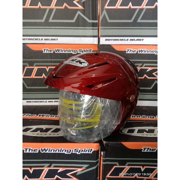 HELM INK CX22 HITAM METALIK(GRADEORI)-2