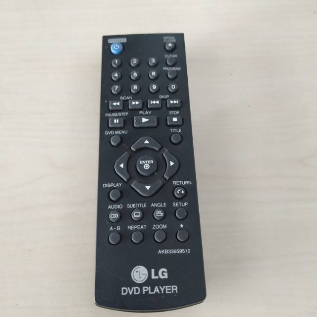 REMOTE DVD PLAYER LG ORIGINAL