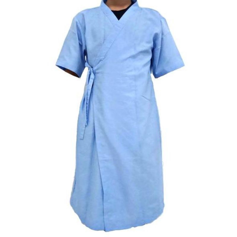 Baju Pasien Kimono Skort Rawat Inap Opname Rumah Sakit Scort Kimono Model Jepang Bed Rest (All Size)