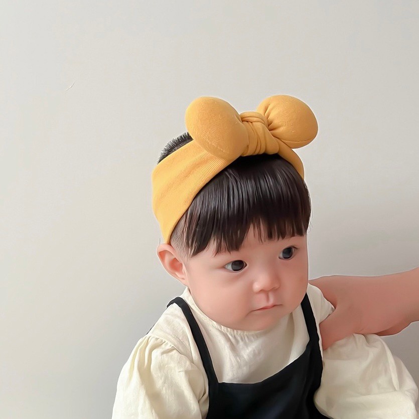 0-3 thn || Bandana Wig Korea Poni Rambut Palsu Topi Cepol Bayi Newborn Anak Catalog JNWG WA