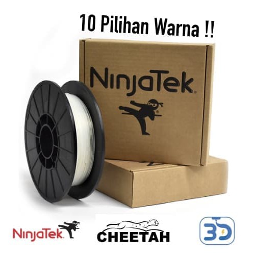 Original NinjaTek Cheetah Easy Print TPU Flexible 3D Filament from USA