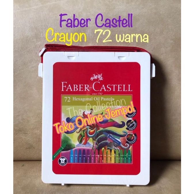 

PROMO ATK695FC 72 warna crayon Faber Castell Hexagonal Oil Pastel color asli/CAT AKRILIK SET/CAT AKRILIK SET 24 WARNA/CAT AKRILIK PASTEL/CAT AIR/CAT AIR LUKIS SET/CAT AIR GIOTTO/KUAS LUKIS 1 SET/KUAS LUKIS KECIL/KUAS LUKIS LENGKAP/KANVAS LUKIS/KANVAS