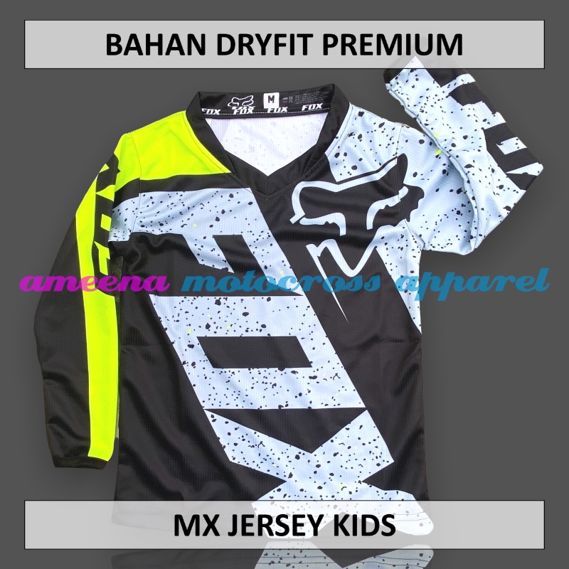 Jersey Cross Anak - Jersey Trail Anak - Jersey Premium Dryfit - Jersey Motocross - Jersey Trabas Anak - Jersey Adventure - FO003