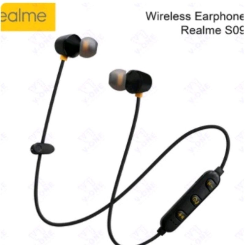 Hf Handfree Bluetooth Stereo Earphone REALME S09