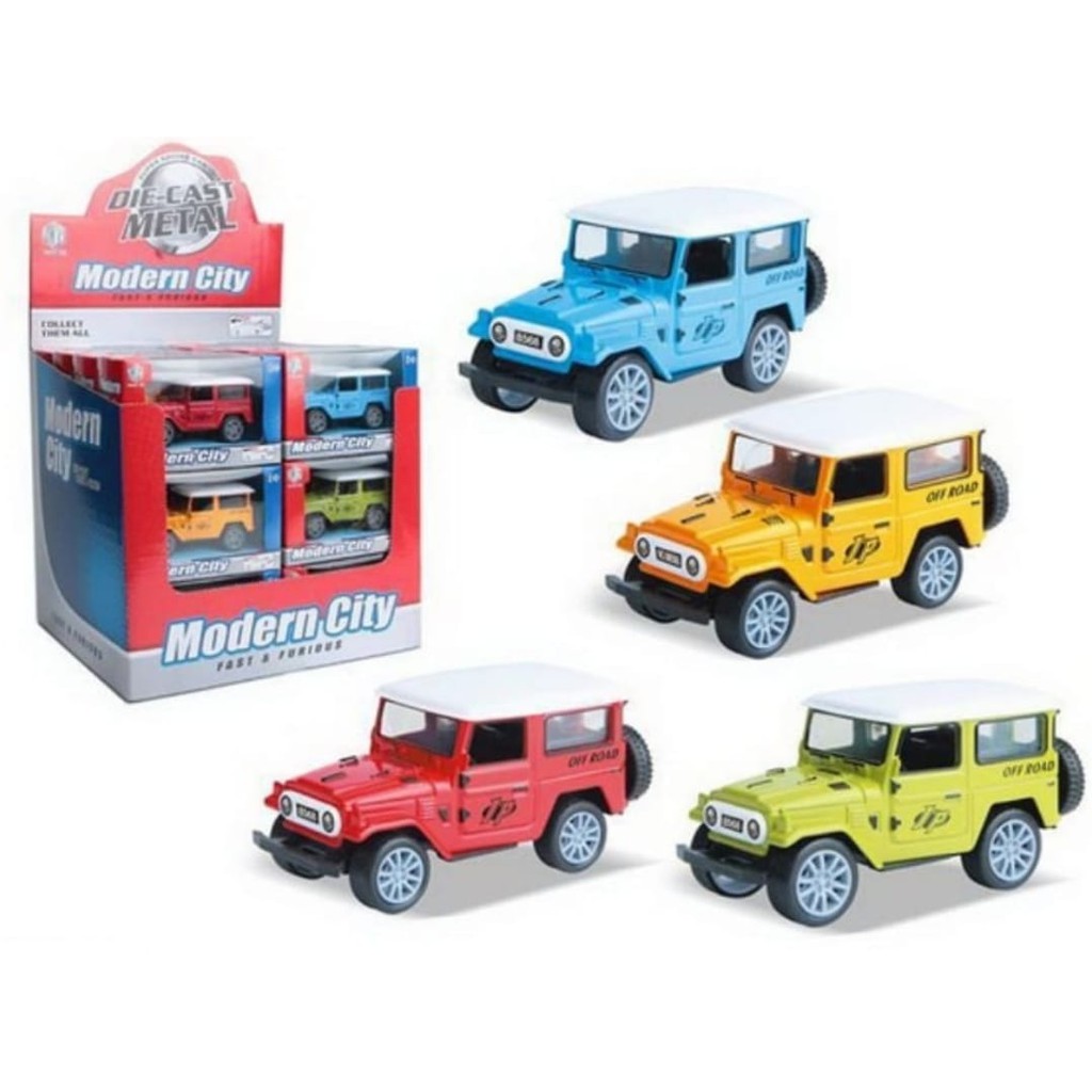 Miniatur Mobil jeep hardtop TlC FJ40