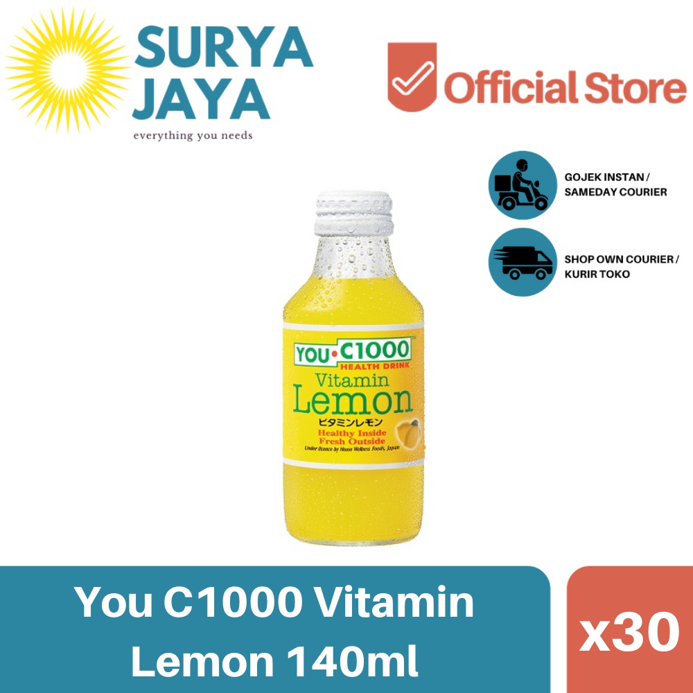 Distributor You C1000 Vitamin 140ml Isi 30pcs Agen You C 1000 Shopee Indonesia