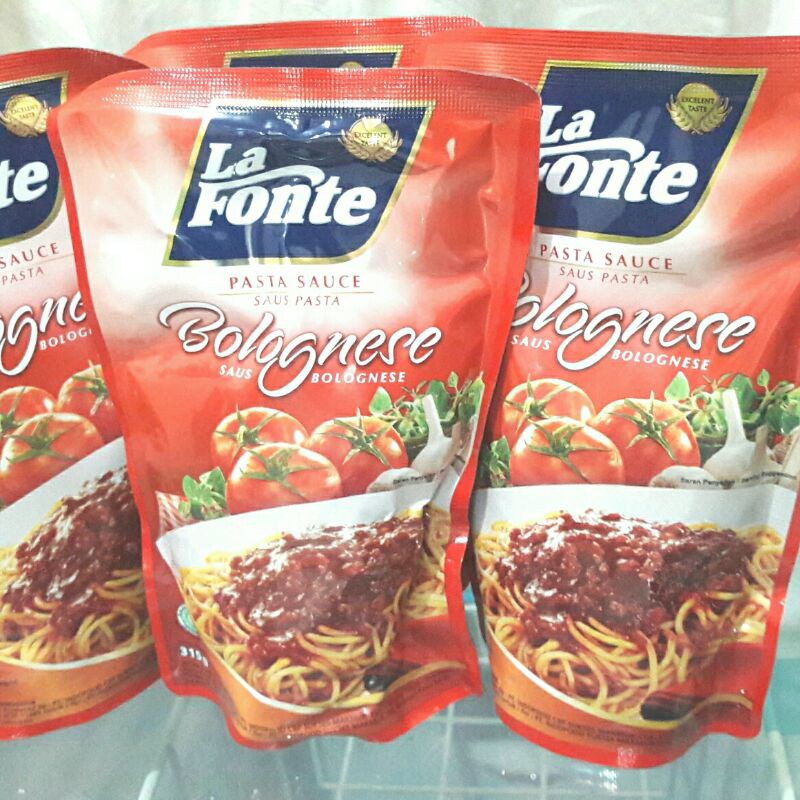 

La fonte sause bolognes 315gram ( BEEF FLAVOUR )