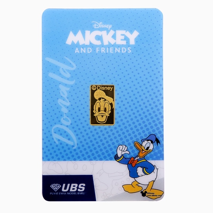 Donald Duck UBS Disney bisa spayleter