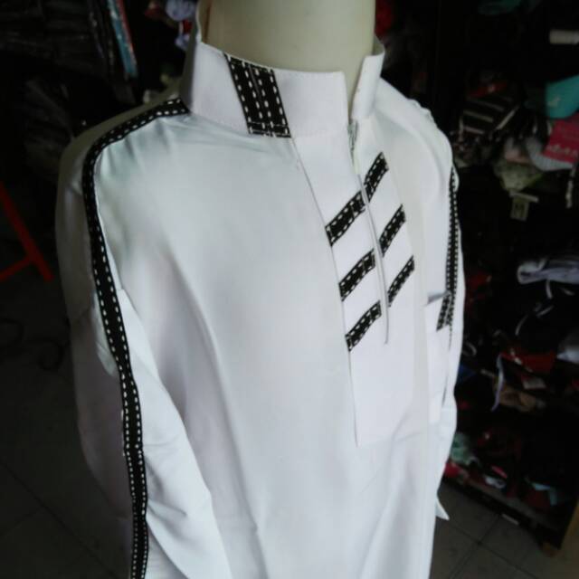 Gamis Putih Anak Cowok Tahfidz TPQ