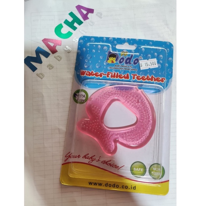 Dodo Water Field Teether / Gigitan Bayi Motif isi Air / Mainan Gigitan Bayi