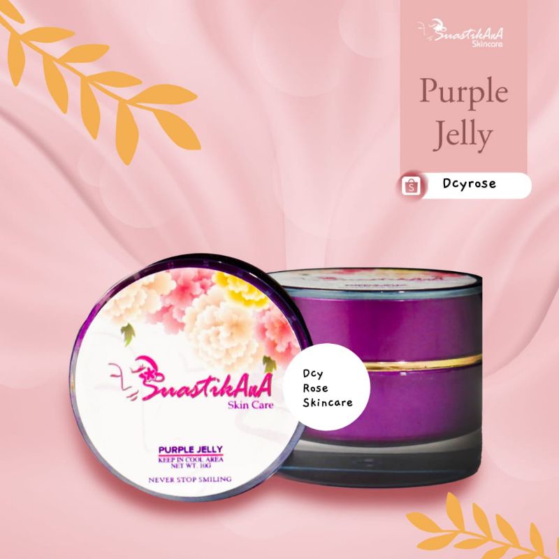 Glowing Purple Jelly Suastikana Skincare