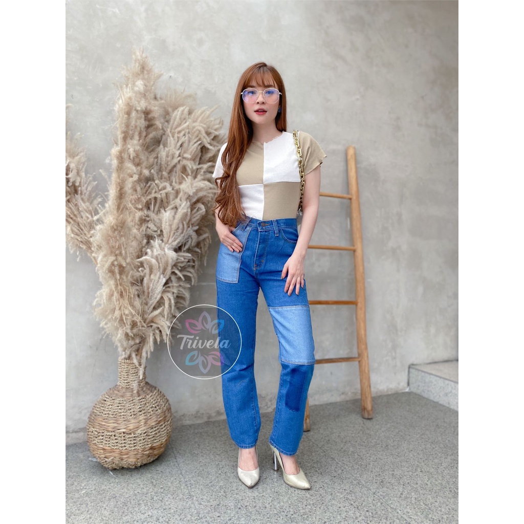 BRIONA BOYFRIEND JEANS