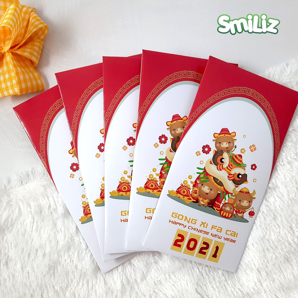 

Amplop Angpao Sincia | Imlek | Chinese New Year 2021 Shio Kerbau Lucu & Unik bisa custom nama 3
