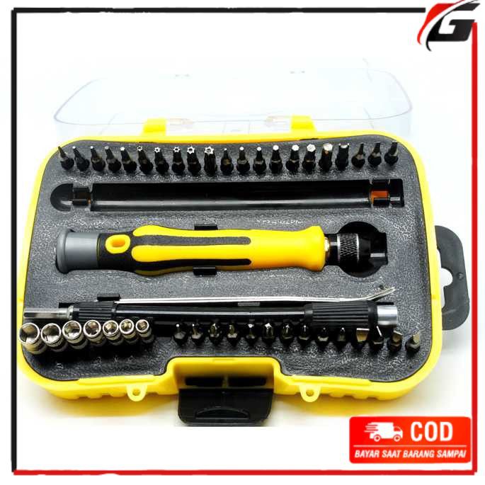 Obeng Set Reparasi 45 in 1 Obeng Reparasi