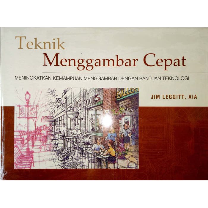 TEKNIK MENGGAMBAR CEPAT JIM LEGGIT ORIGINAL ERLANGGA
