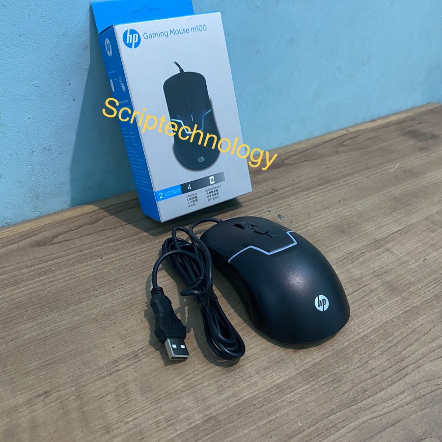 Hp M100 Mouse Gaming USB Wired