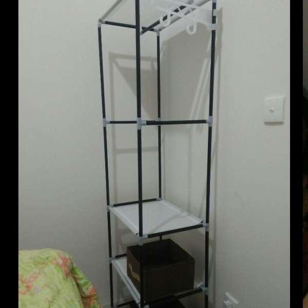 Zh Rak Gantungan Baju/standing Hanger Gantungan Baju Berdiri /tempat Baju Lipat/rak Baju Gantung Tas