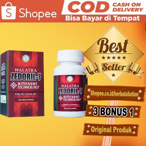 

(NEW) ZEDORIL 7 Original - Suplemen Kanker dan Tumor - OBAT ZEDORIL7 ASLI Halal BPOM
