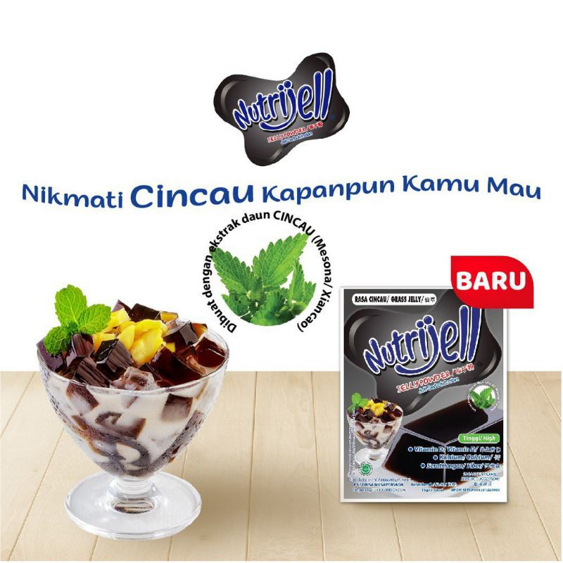 

NUTRIJELL EKONOMIS CINCAU 10 gr