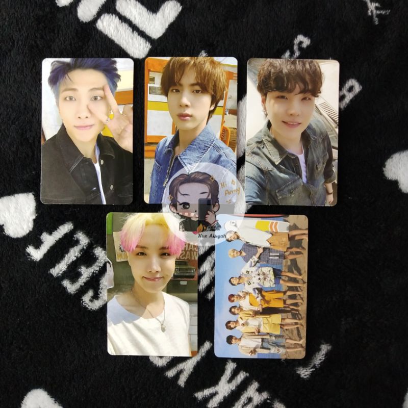 [qyop/offer] PC PHOTOCARD ALBUM POB BUTTER RM JIN SUGA YOONGI JHOPE GRUP
