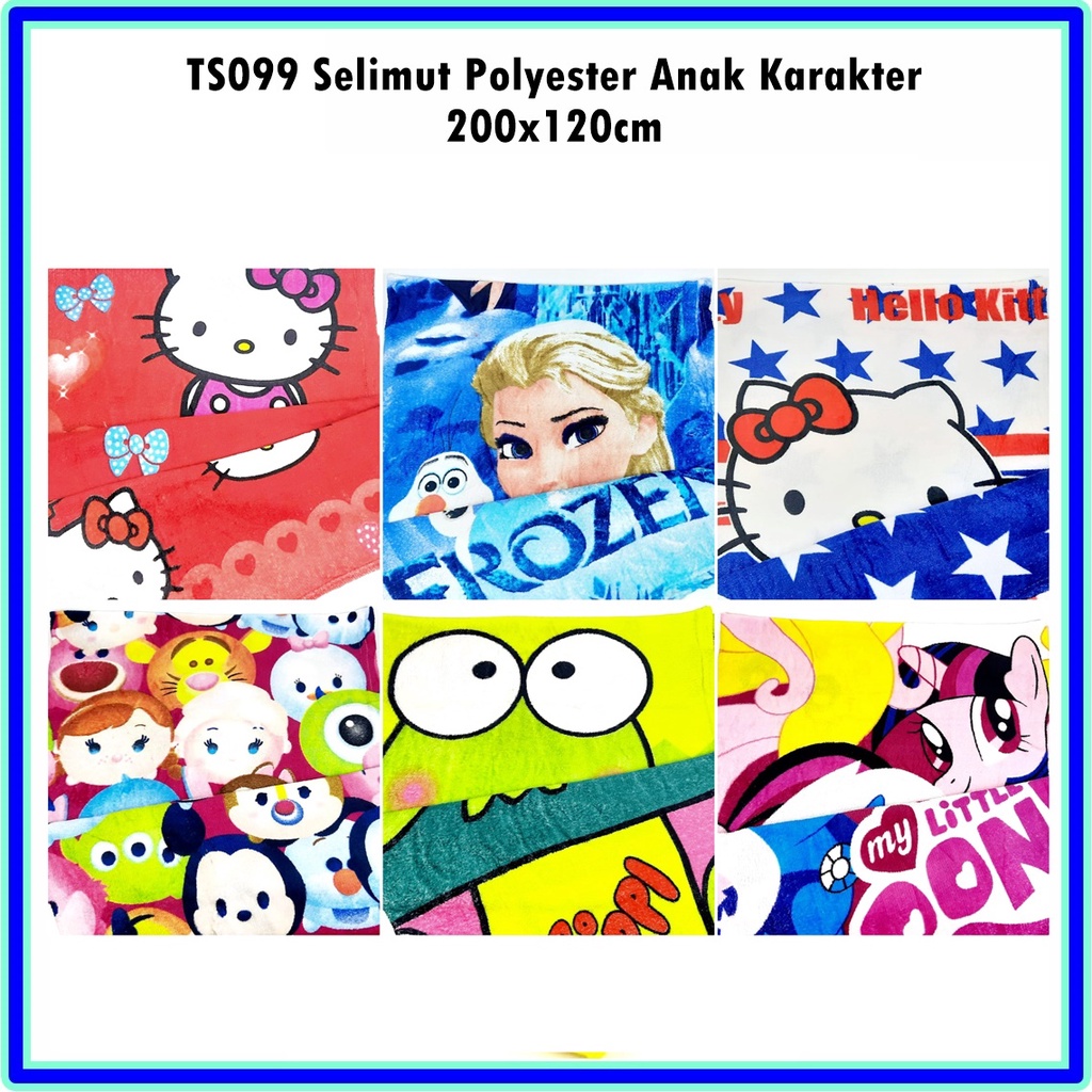 Selimut Polyester Anak &amp; Dewasa