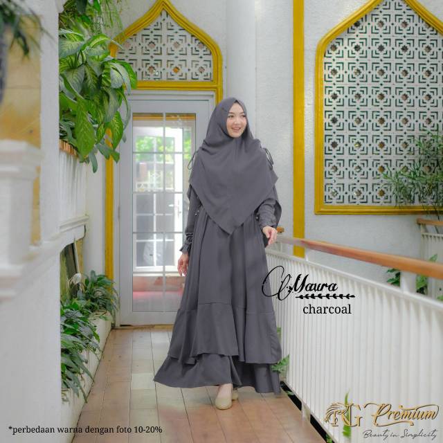 GAMIS SYARI MURAH MAURA BASIC ORI BY NARARYA GAMIS BUSUI POLOS GAMIS MODERN DRESS MUSLIM