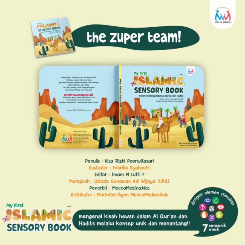 My First Islamic Sensory Book