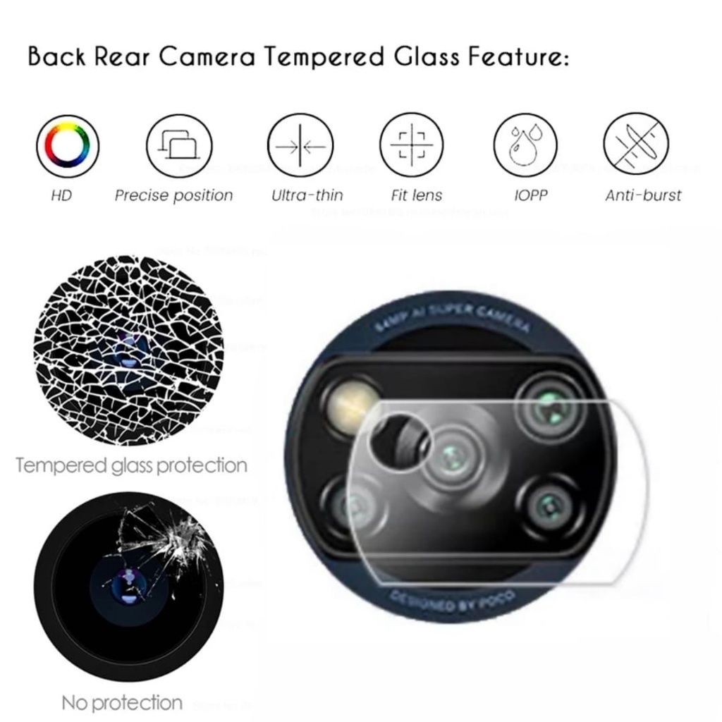 Paket Hemat 2in1 XIAOMI POCO X3/X3 PRO/X3 NFC Anti Gores Layar Matte Ceramic Free Camera FIlm