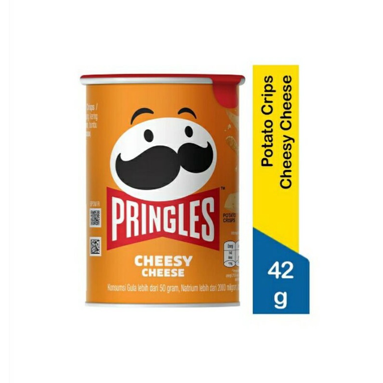 

Pringles Potato Crisps Cheesy Cheese 42G