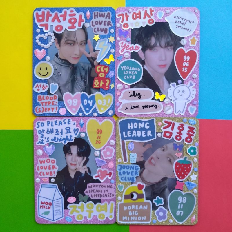 [READY] ATEEZ TOPLOADER DECO PHOTOCARD