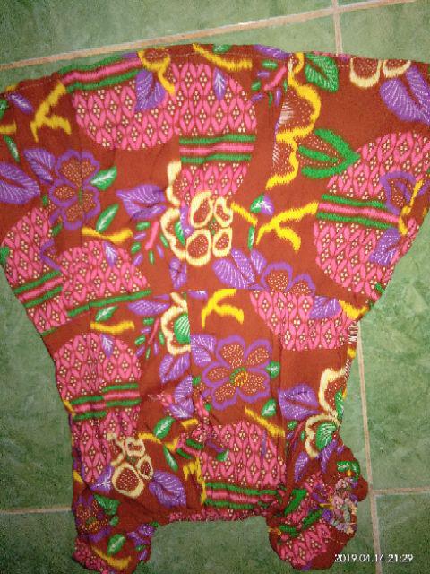 Daster Batik Anak 6-24 Bulan  Bagus Dress Anak Murah | Daster Batik Paris