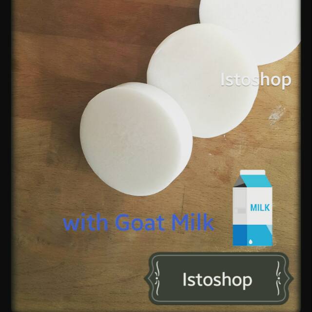Melt & pour soap with goat milk