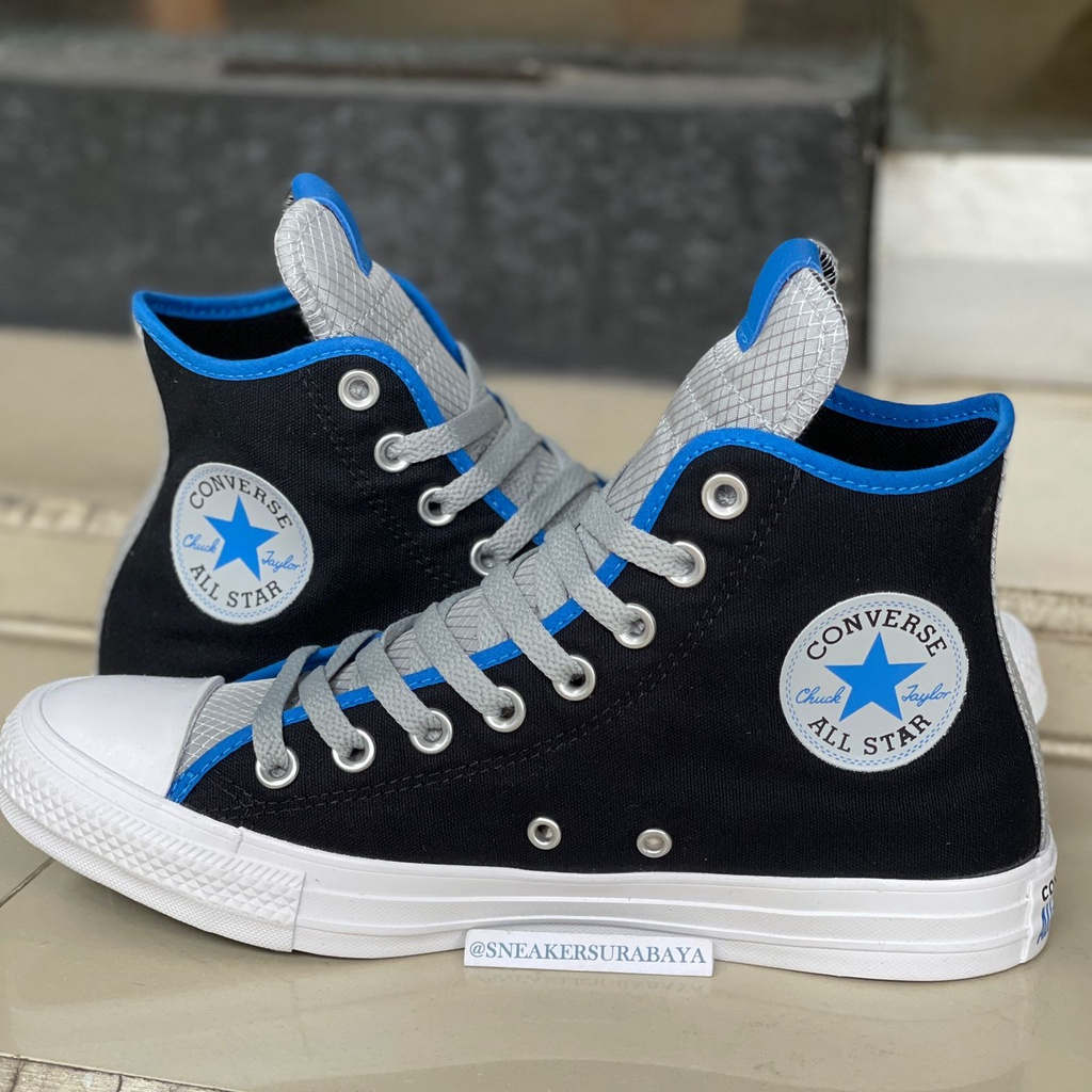 Converse Chuck Taylor All Star Hi Digital Terrain Black Blue