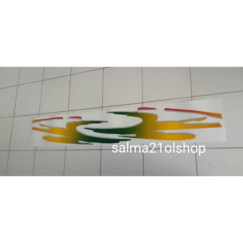 striping body mobil Suzuki katana GX 95