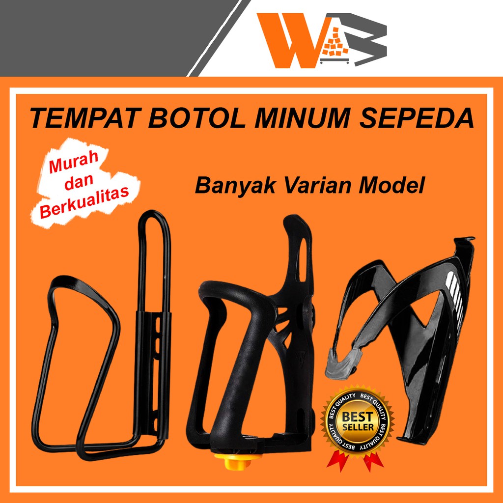 TEMPAT MINUM SEPEDA HOLDER TEMPAT DUDUKAN BOTOL AIR MINUM SEPEDA LIPAT GUNUNG MTB BOTTLE CAGE C10