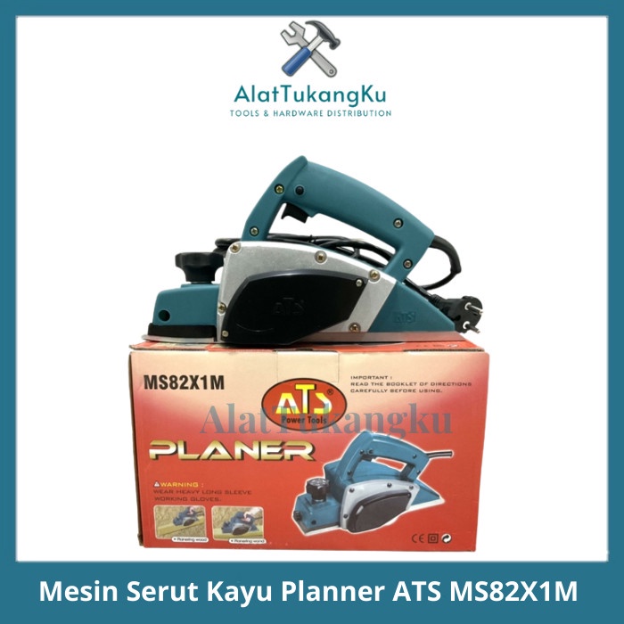 ATS Mesin Serut Ketam Kayu Mesin Kattang Kayu Mebel / Mesin Planer Tangan / Mesin Serut Pasah Kayu