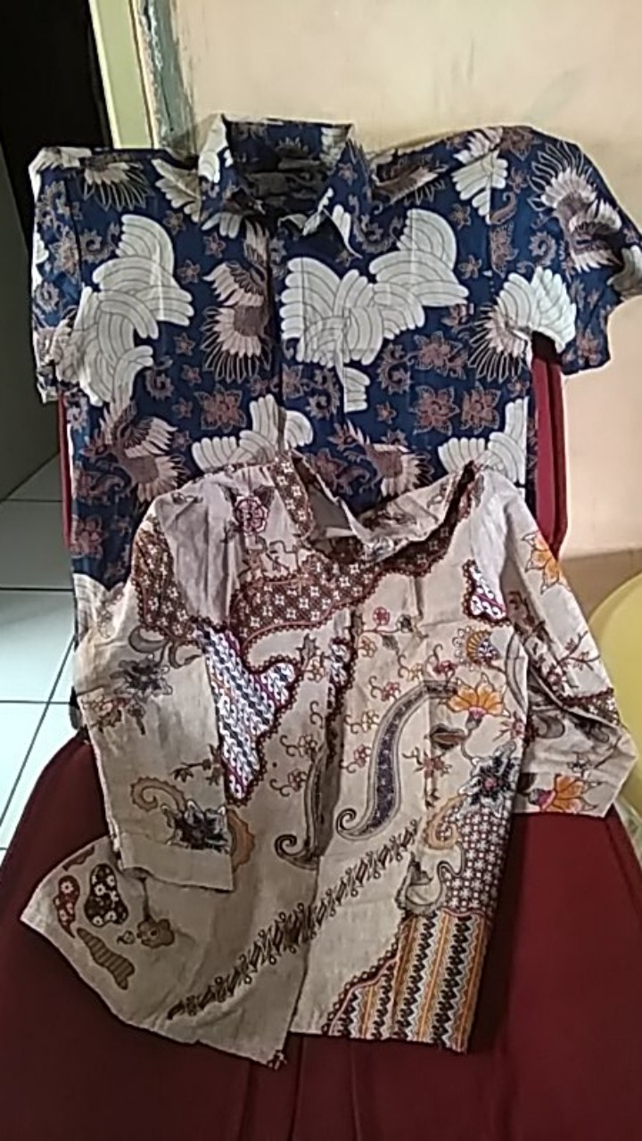 Atasan Batik Dolby Dolbi Dobby Doby Tenun Sutra Tulis Halus Katun Atbm Baron ,sarombit Atasan