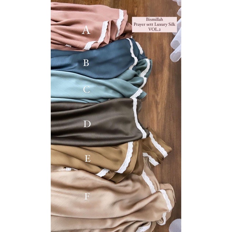 MUKENA PREMIUM LUXURY SILK 2in1 BY.ARMII.ID // ARMII