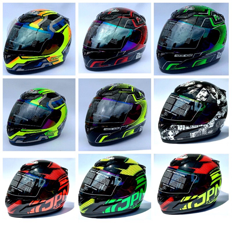 GARANSI TERMURAH Helm Fullface JPN LAGUNA
