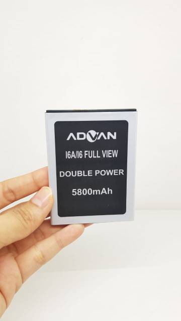 Baterai Advan i6A Batre Advan i6 Full View Battery Advan i6 A ORIGINAL 99% 2 IC 5800mAh