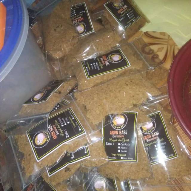 

Abon Babi Sumatra enak homemade