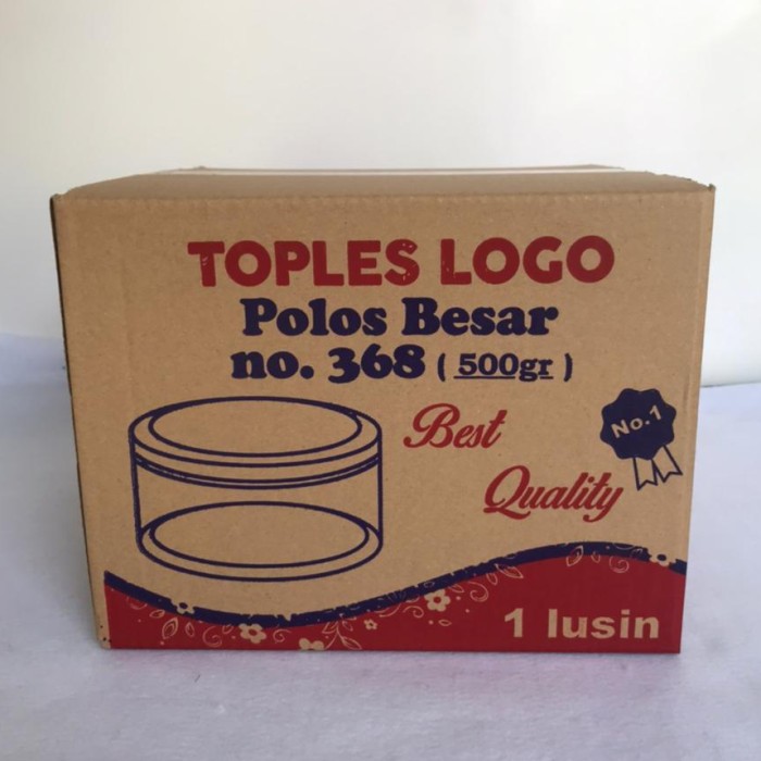 

Dus Toples Logo 368 Per Lusin - 12 Pcs