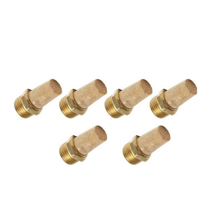 Jual Silencer moncong kuningan/Peredam Suara Kompresor Udara untuk