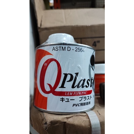 LEM PIPA PVC HI QPLAST KALENG 400 gr