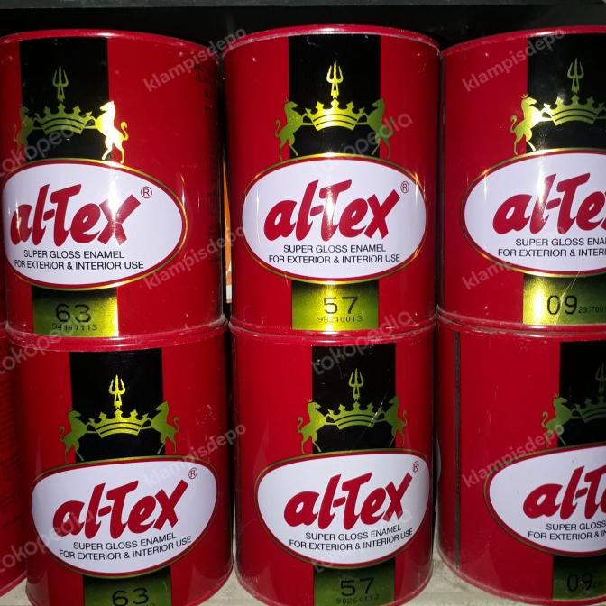 Cat Kayu & Besi Altex Synthetic Hijau 63 / Hijau Tua 57 / Coklat 09