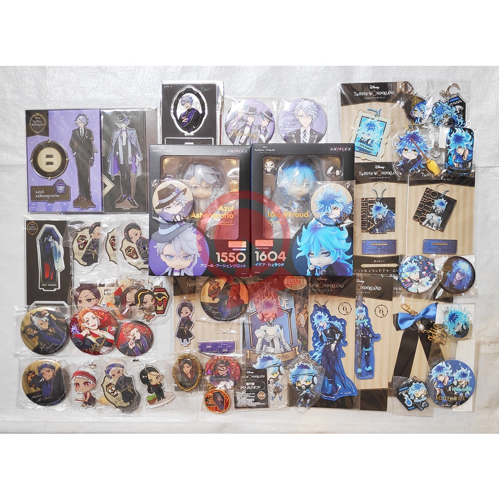 Twisted Wonderland Nendoroid Azul Idia Set of 2 + TWST Bonus Cater Jack Kalim Jamil Ortho